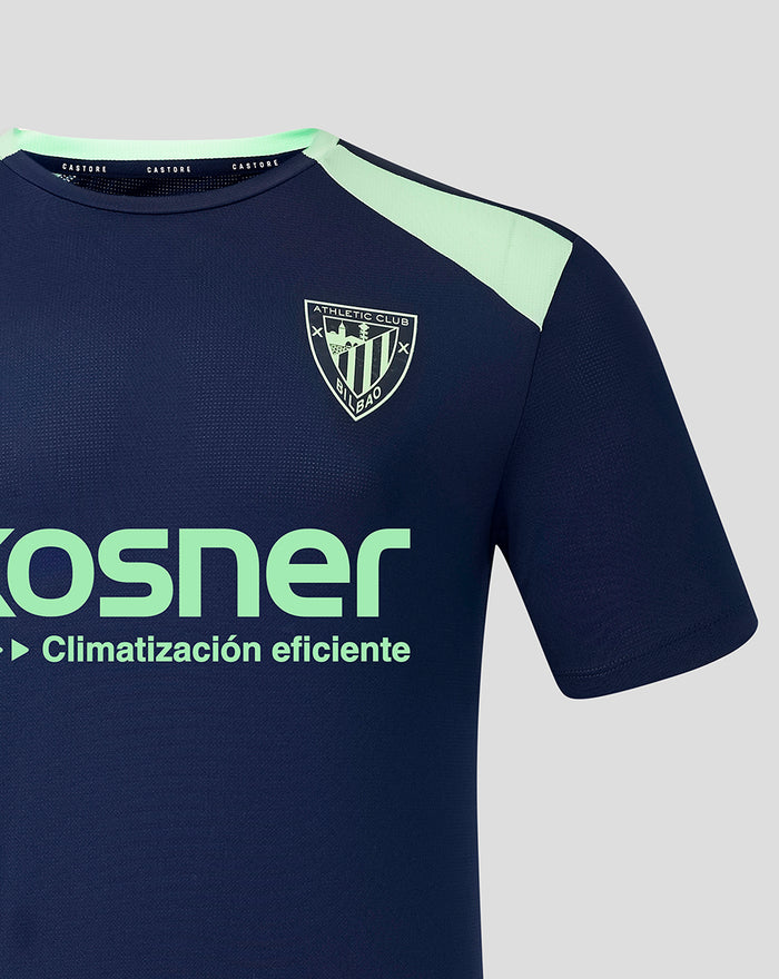 CAMISETA PERFORMANCE DE MANGA CORTA HOMBRE AZUL MARINO