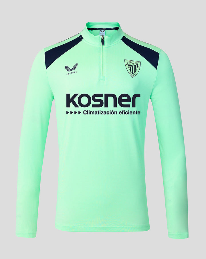 SUDADERA PERFORMANCE DE ENTRENAMIENTO HOMBRE VERDE