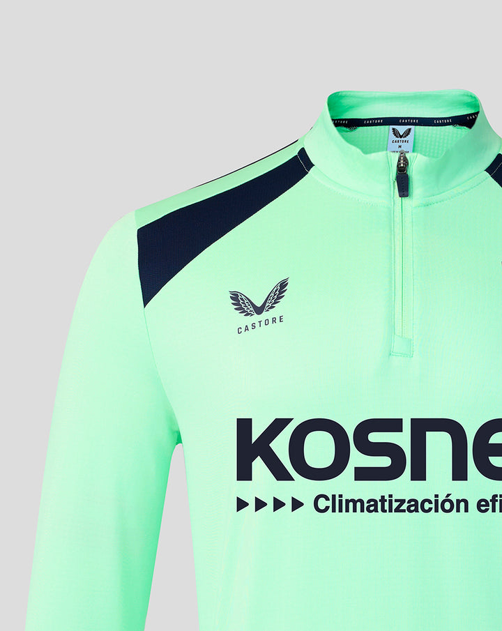 SUDADERA PERFORMANCE DE ENTRENAMIENTO HOMBRE VERDE