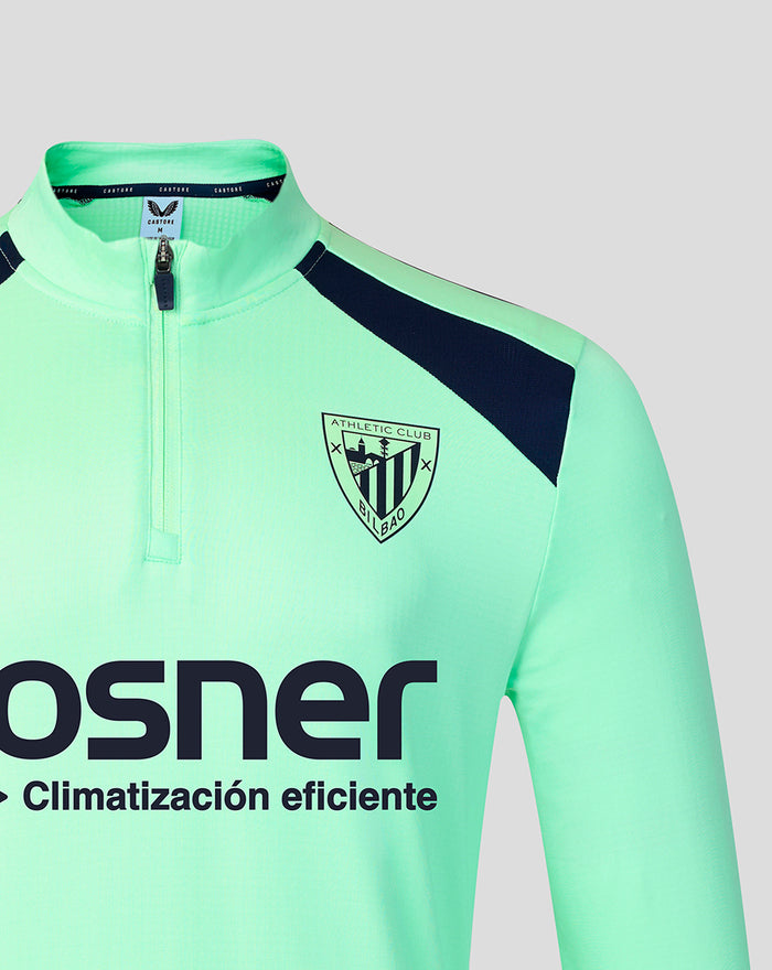 SUDADERA PERFORMANCE DE ENTRENAMIENTO HOMBRE VERDE