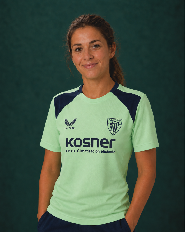 CAMISETA PERFORMANCE DE MANGA CORTA MUJER VERDE