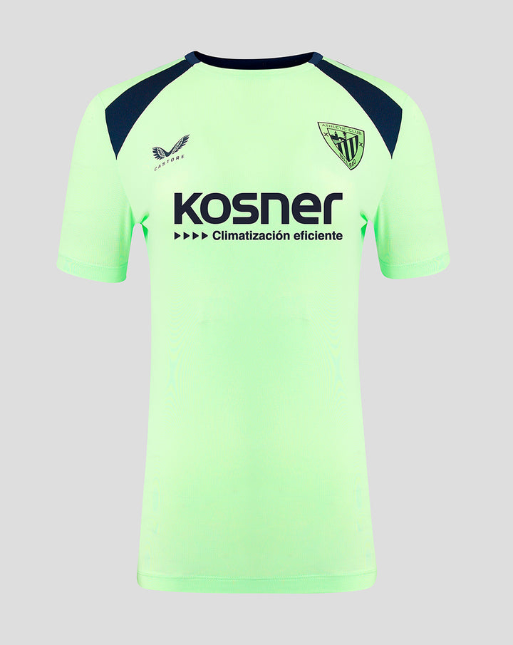 CAMISETA PERFORMANCE DE MANGA CORTA MUJER VERDE
