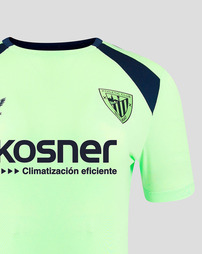 CAMISETA PERFORMANCE DE MANGA CORTA MUJER VERDE