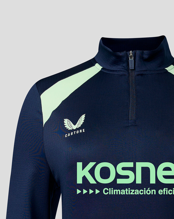 SUDADERA PERFORMANCE DE ENTRENAMIENTO MUJER AZUL MARINO