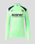 SUDADERA PERFORMANCE DE ENTRENAMIENTO MUJER VERDE