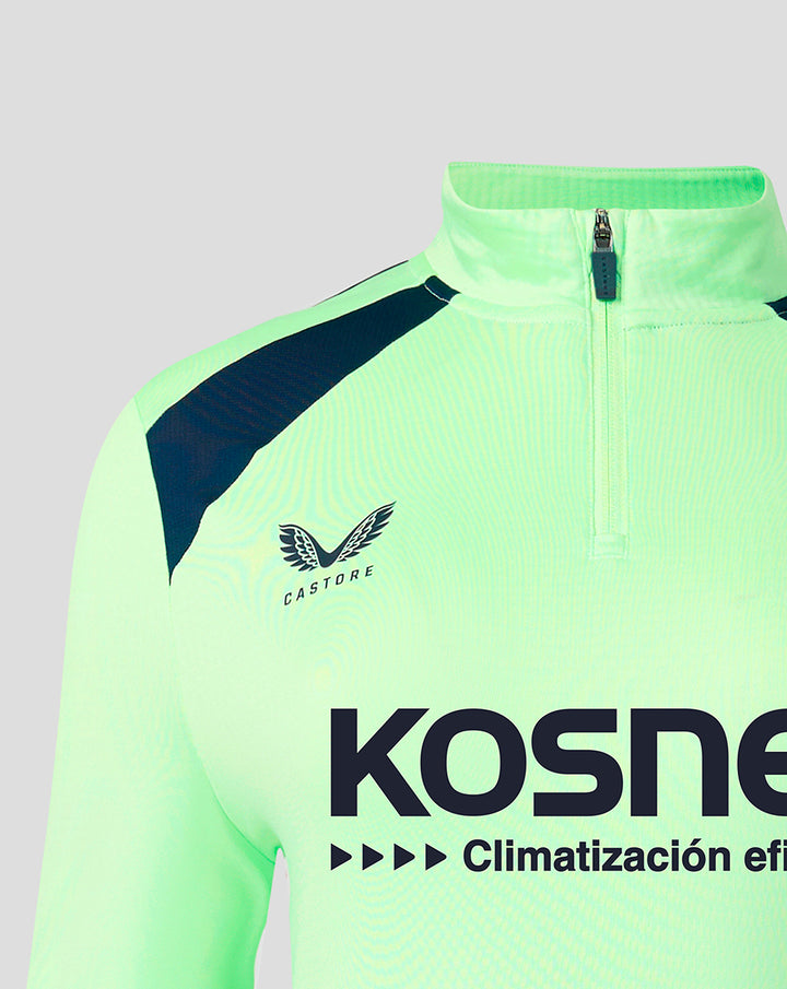 SUDADERA PERFORMANCE DE ENTRENAMIENTO MUJER VERDE