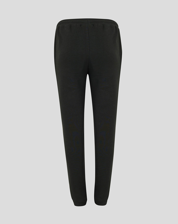 Back view of black Athletic Club Core Jogger women's pants with an elastic waistband