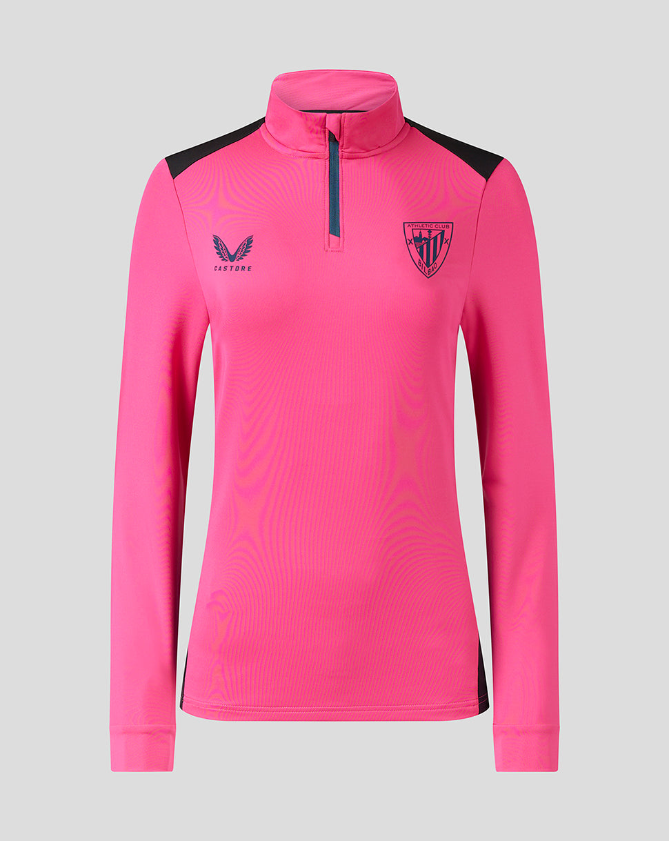 Women’s Athletic Club Players Training Long Sleeve 1/4 Zip Midlayer Top