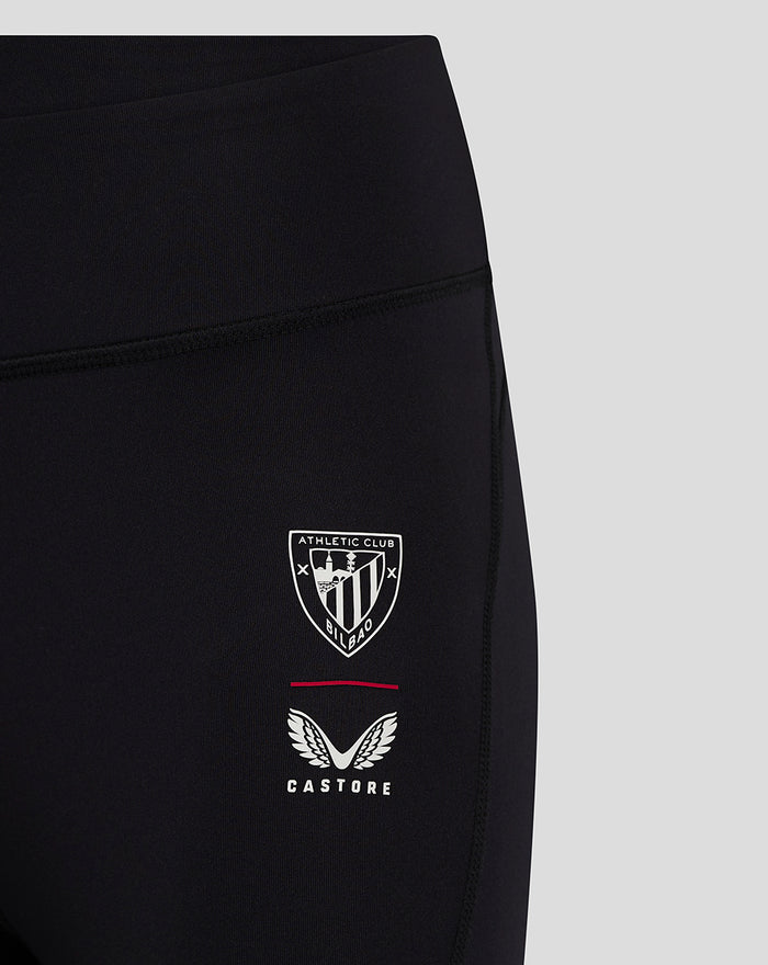 Black women's leggings featuring the Athletic Club Bilbao crest on the leg.