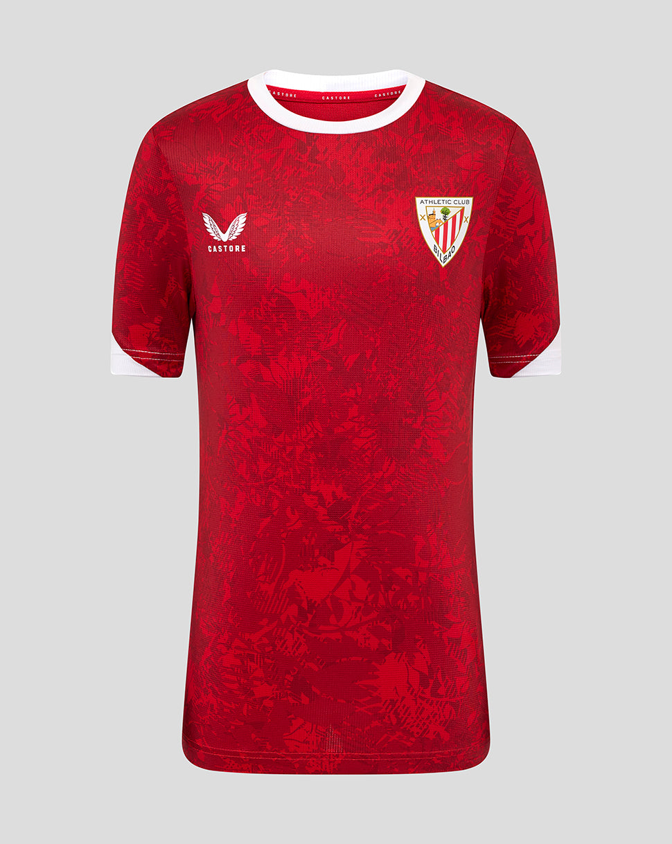 CAMISETA PREPARTIDO DE MANGA CORTA 1ª EQUIPACIÓN ATHLETIC CLUB JUNIOR