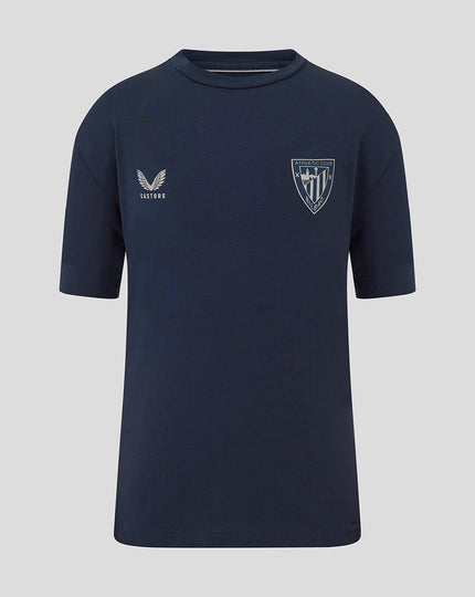 ATHLETIC CLUB TRAVEL SHORT SLEEVE TEE JUNIOR BLACK IRIS