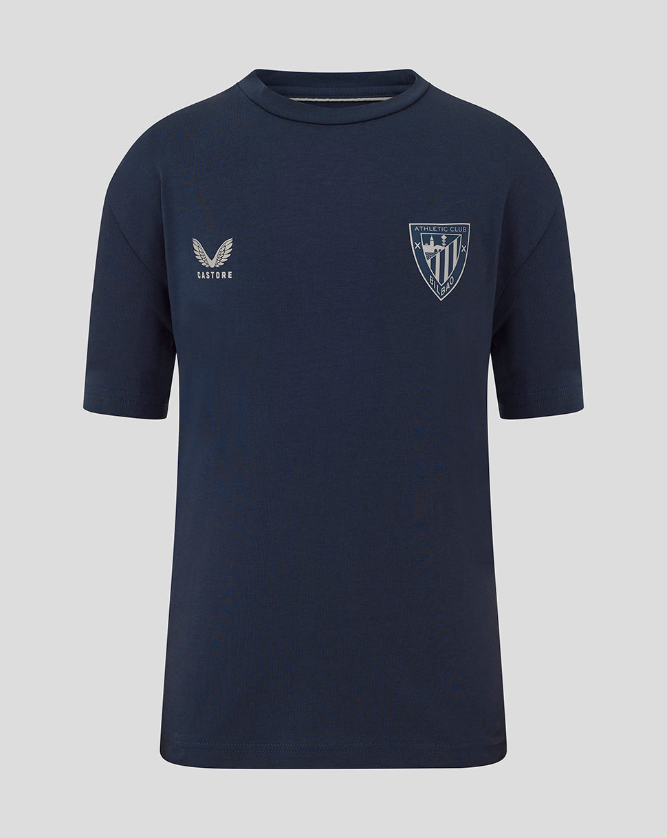 ATHLETIC CLUB TRAVEL SHORT SLEEVE TEE JUNIOR BLACK IRIS