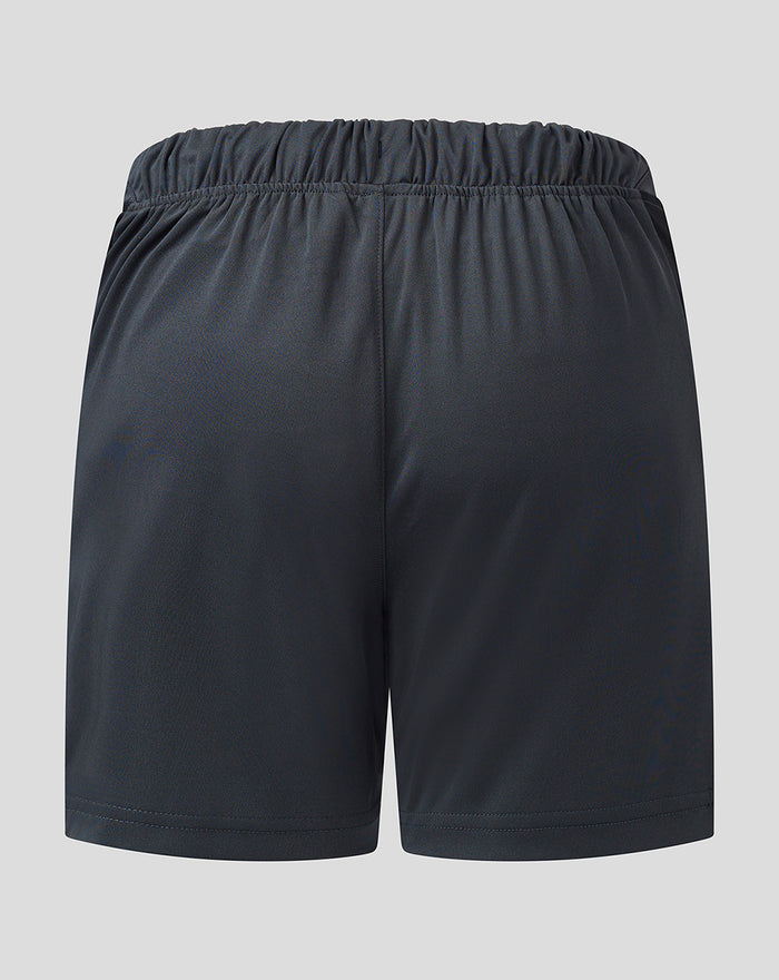 Back view of navy Men’s Athletic Club lightweight shorts with elastic waistband