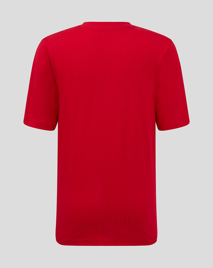 JUNIOR CORE CREST TEE - RED
