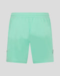 Mint green Athletic Club Third Shorts back view with elastic waistband