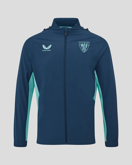 CHAQUETA IMPERMEABLE CON CAPUCHA PLEGABLE ATHLETIC CLUB