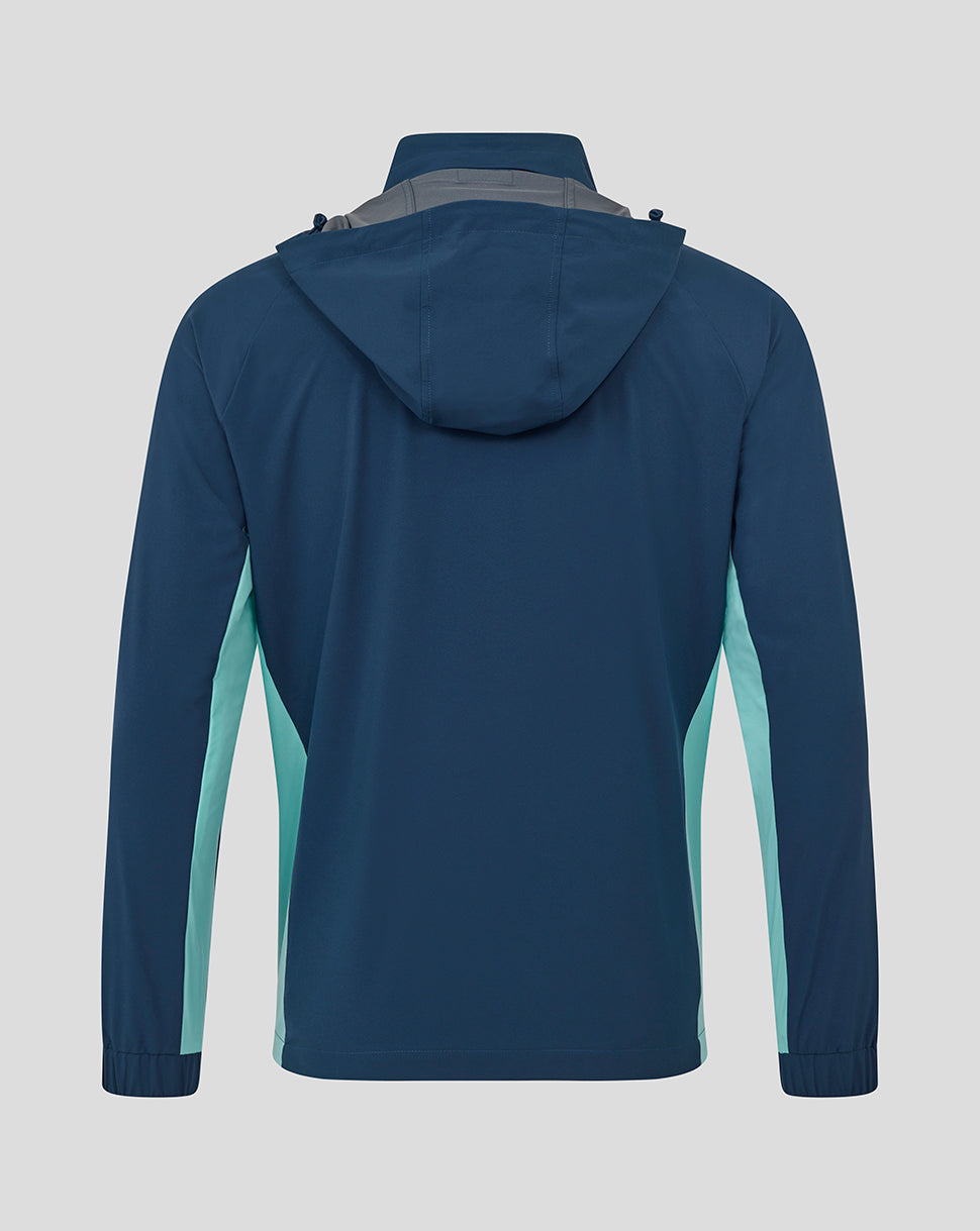 CHAQUETA IMPERMEABLE CON CAPUCHA PLEGABLE ATHLETIC CLUB
