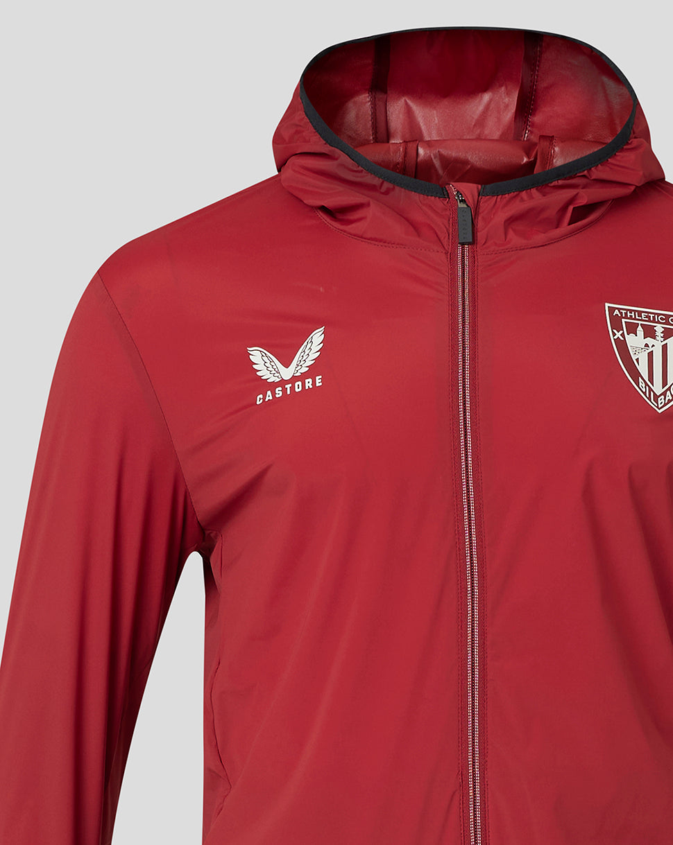 Club d'athlétisme Bilbao Lifestyle Wind Runner Veste Hombre Rojo