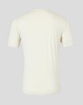 Back view of cream men's Athletic Club Bilbao lifestyle short sleeve T shirt