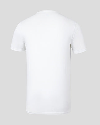 Back view of white Bilbao Classic short sleeve men's T shirt.