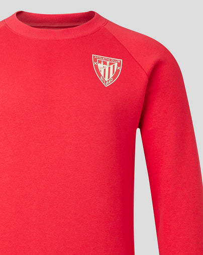 Athletic Club Bilbao Classic  Crew Sweatshirt Rojo Hombre